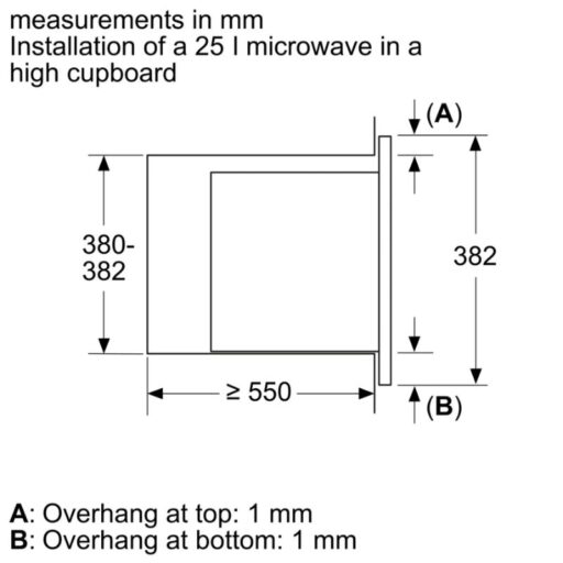 Lắp đặt lò vi sóng Bosch FEL053MS1M